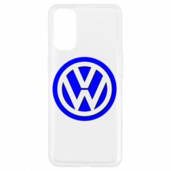 Чехол для Oppo Reno 4 Volkswagen Logo - PrintSalon