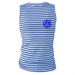 Майка-тельняшка Volkswagen Logo - PrintSalon