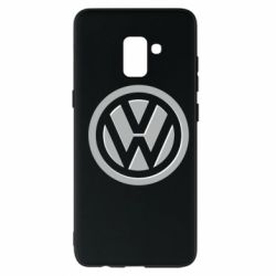 Чехол для Samsung A8+ 2018 Volkswagen Logo - PrintSalon