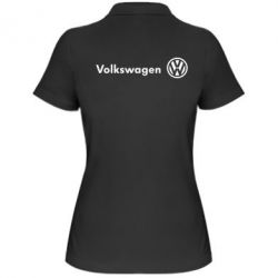 Женское поло Volkswagen Motors - PrintSalon