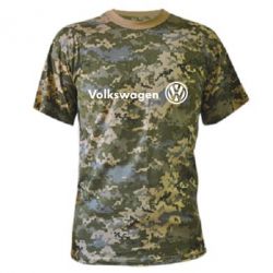 Камуфляжная футболка Volkswagen Motors - PrintSalon