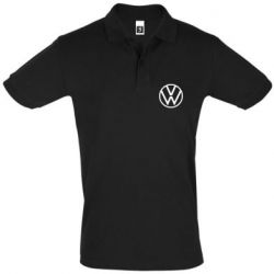 Мужское поло Volkswagen new logo - PrintSalon