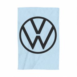 Полотенце с принтом Volkswagen new logo - PrintSalon
