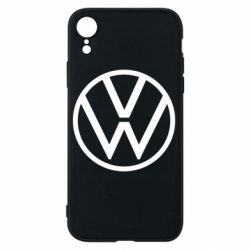 Чехол для iPhone XR Volkswagen new logo - PrintSalon