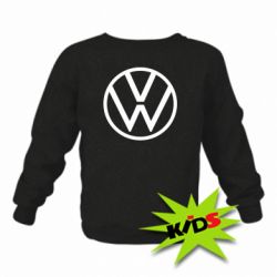 Детский свитшот Volkswagen new logo - PrintSalon