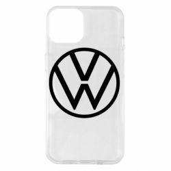 Чехол для iPhone 14 Volkswagen new logo - PrintSalon