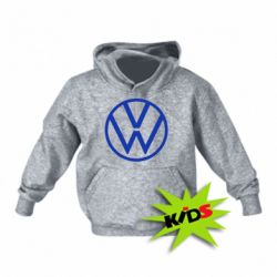 Детское худи Volkswagen new logo - PrintSalon