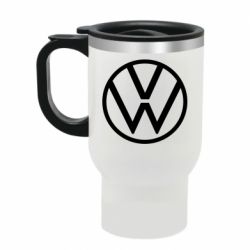 Термокружка Volkswagen new logo - PrintSalon