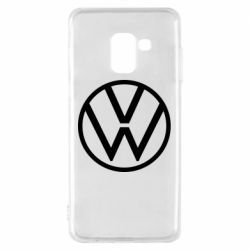 Чехол для Samsung A8 2018 Volkswagen new logo - PrintSalon