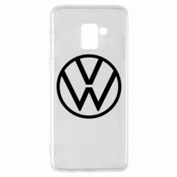 Чехол для Samsung A8+ 2018 Volkswagen new logo - PrintSalon