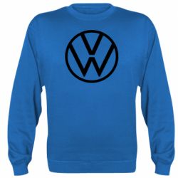 Cвитшот Volkswagen new logo - PrintSalon