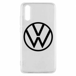 Чехол для Huawei P20 Volkswagen new logo - PrintSalon