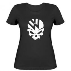Женская футболка Volkswagen Skull - PrintSalon