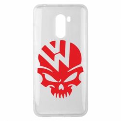 Чехол для Xiaomi Pocophone F1 Volkswagen Skull - PrintSalon
