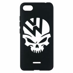 Чехол для Xiaomi Redmi 6A Volkswagen Skull - PrintSalon