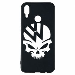Чехол для Huawei P Smart Plus 2018 Volkswagen Skull - PrintSalon