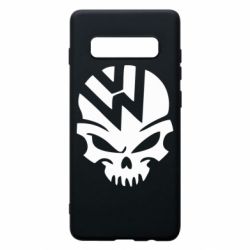Чехол для Samsung S10+ Volkswagen Skull - PrintSalon