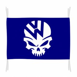 Флаг Volkswagen Skull - PrintSalon