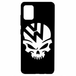 Чехол для Samsung A51 Volkswagen Skull - PrintSalon