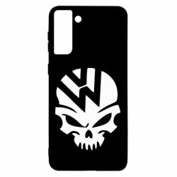 Чехол для Samsung S21 Ultra Volkswagen Skull - PrintSalon