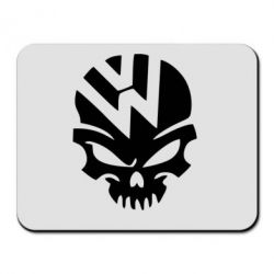Коврик для мыши Volkswagen Skull - PrintSalon