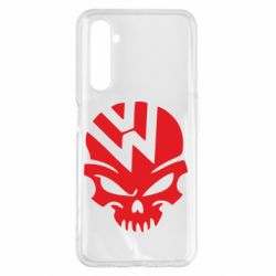 Чехол для Realme 6 Pro Volkswagen Skull - PrintSalon