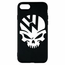 Чехол для iPhone SE 2022 Volkswagen Skull - PrintSalon