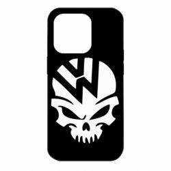 Чехол для iPhone 14 Pro Volkswagen Skull - PrintSalon