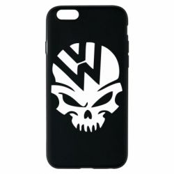 Чехол для iPhone 6/6S Volkswagen Skull - PrintSalon