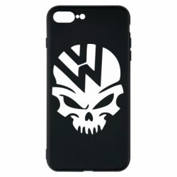 Чехол для iPhone 7 Plus Volkswagen Skull - PrintSalon