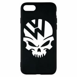 Чехол для iPhone 8 Volkswagen Skull - PrintSalon