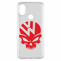 Чехол для Xiaomi Mi A2 Volkswagen Skull - PrintSalon