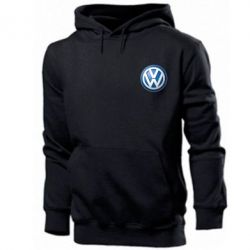 Мужское худи Volkswagen Small Logo - PrintSalon