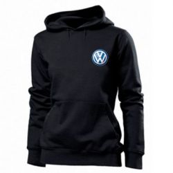 Женское худи Volkswagen Small Logo - PrintSalon