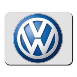 Коврик для мыши Volkswagen Small Logo - PrintSalon