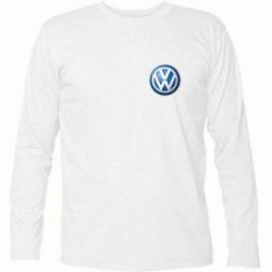 Футболка с длинным рукавом Volkswagen Small Logo - PrintSalon