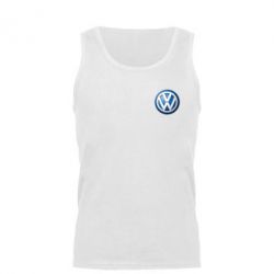 Мужская майка Volkswagen Small Logo - PrintSalon