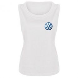 Женская майка Volkswagen Small Logo - PrintSalon