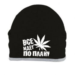 Шапка Все идет по плану - PrintSalon