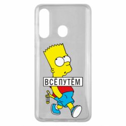 Чехол для Samsung M40 Все путем Барт симпсон - PrintSalon