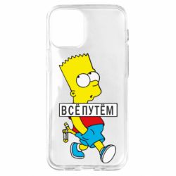 Чехол для iPhone 12 mini Все путем Барт симпсон - PrintSalon