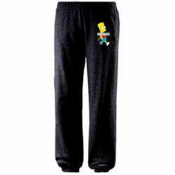 Штаны Все путем Барт симпсон - PrintSalon