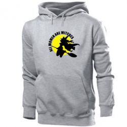 Мужское худи Все женщины - ведьмы - PrintSalon