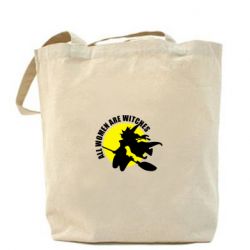 Эко-сумка Все женщины - ведьмы - PrintSalon