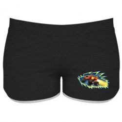 Женские шорты Вспыш 2 - PrintSalon