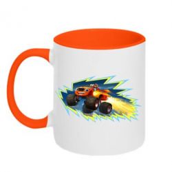 Чашка двухцветная 320ml Вспыш 2 - PrintSalon