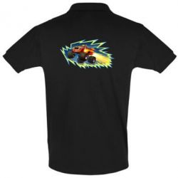 Мужское поло Вспыш 2 - PrintSalon