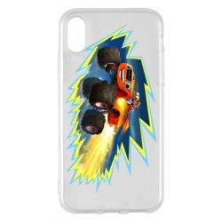 Чехол для iPhone X/Xs Вспыш 2 - PrintSalon