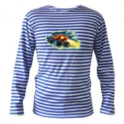 Тельняшка с длинным рукавом Вспыш 2 - PrintSalon