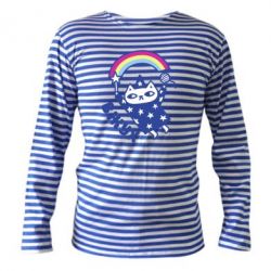 Тельняшка с длинным рукавом Вжух! - PrintSalon